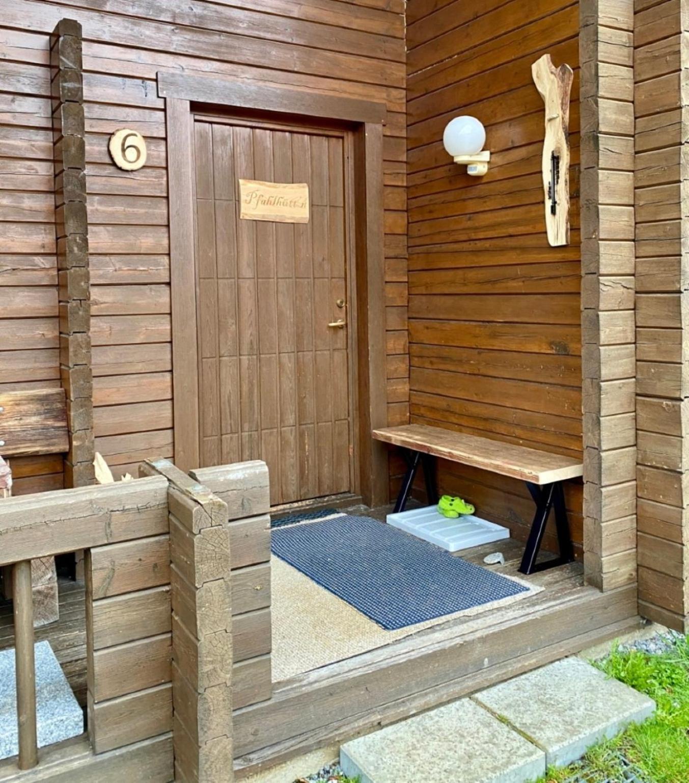 Ferienhaus Nr 6, Typ A, Feriendorf Jaegerpark, Bayerischer Wald Viechtach Buitenkant foto