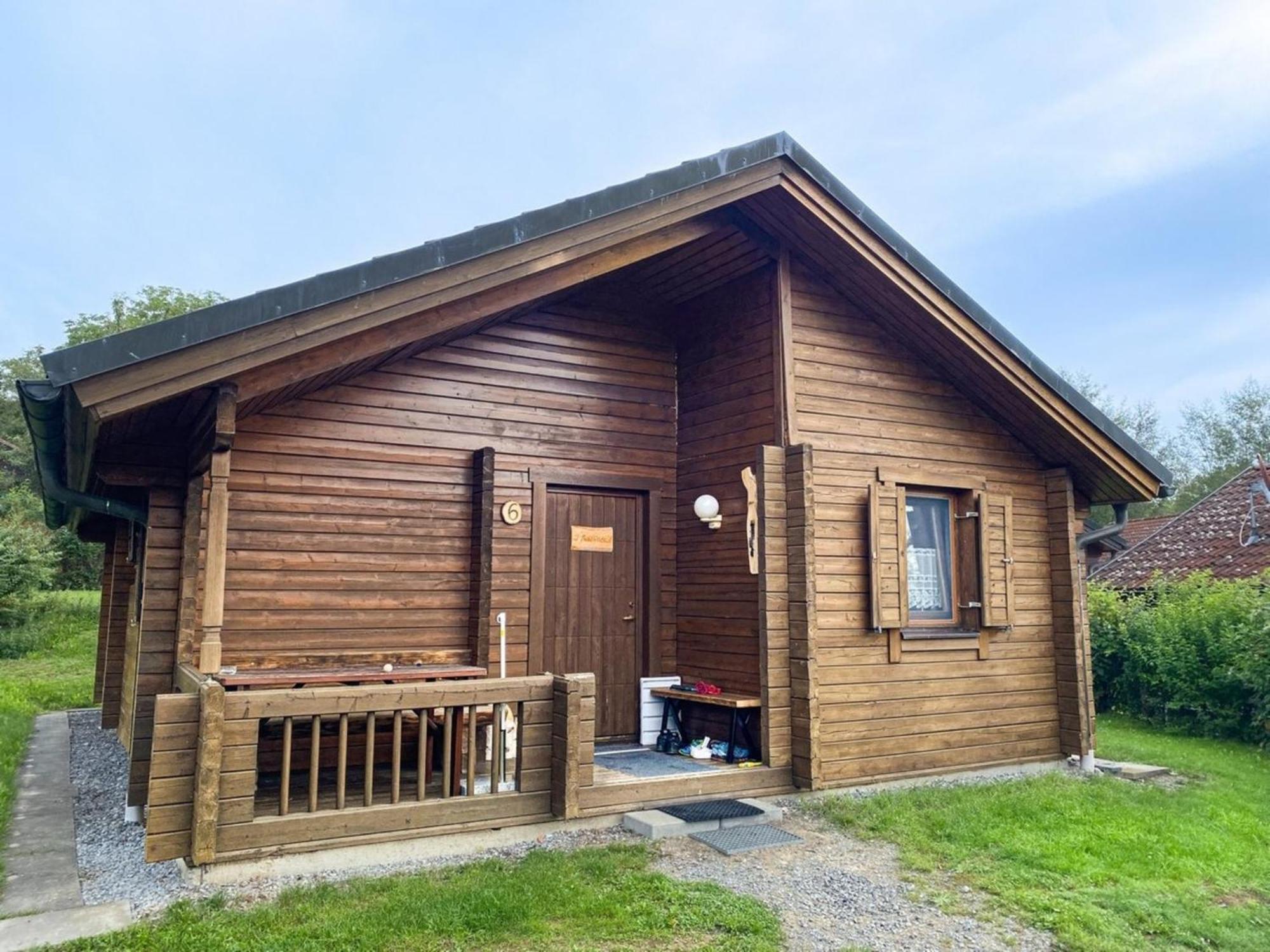 Ferienhaus Nr 6, Typ A, Feriendorf Jaegerpark, Bayerischer Wald Viechtach Buitenkant foto
